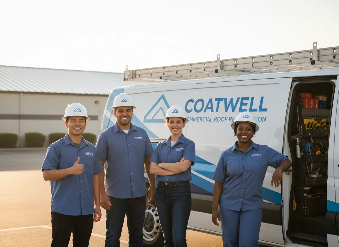 Commercial roof coating company in Center, TX